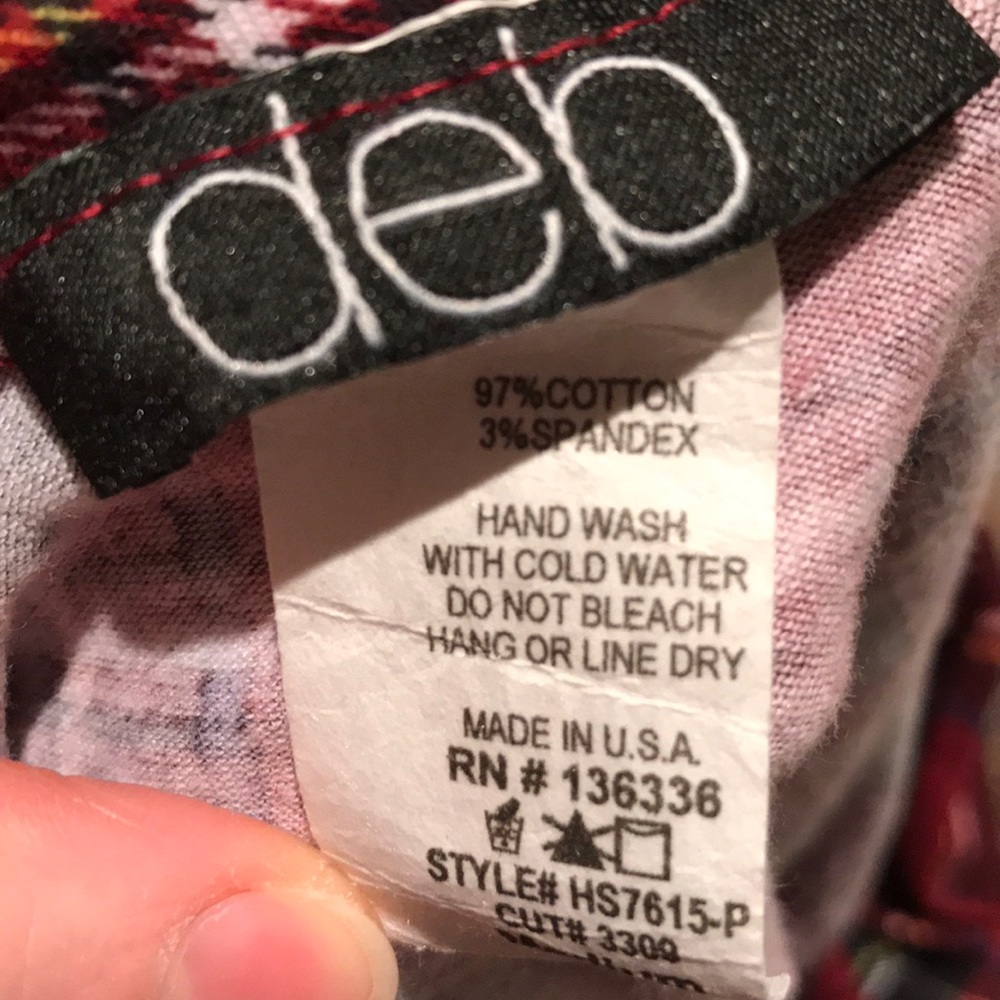 Plaid skirt - Picture 3 of 4